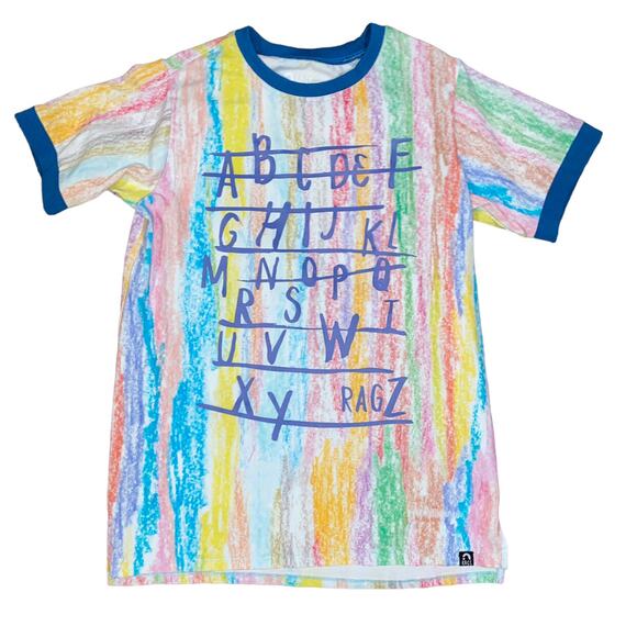 Rags Other - Rags Alphabet Colors Tee